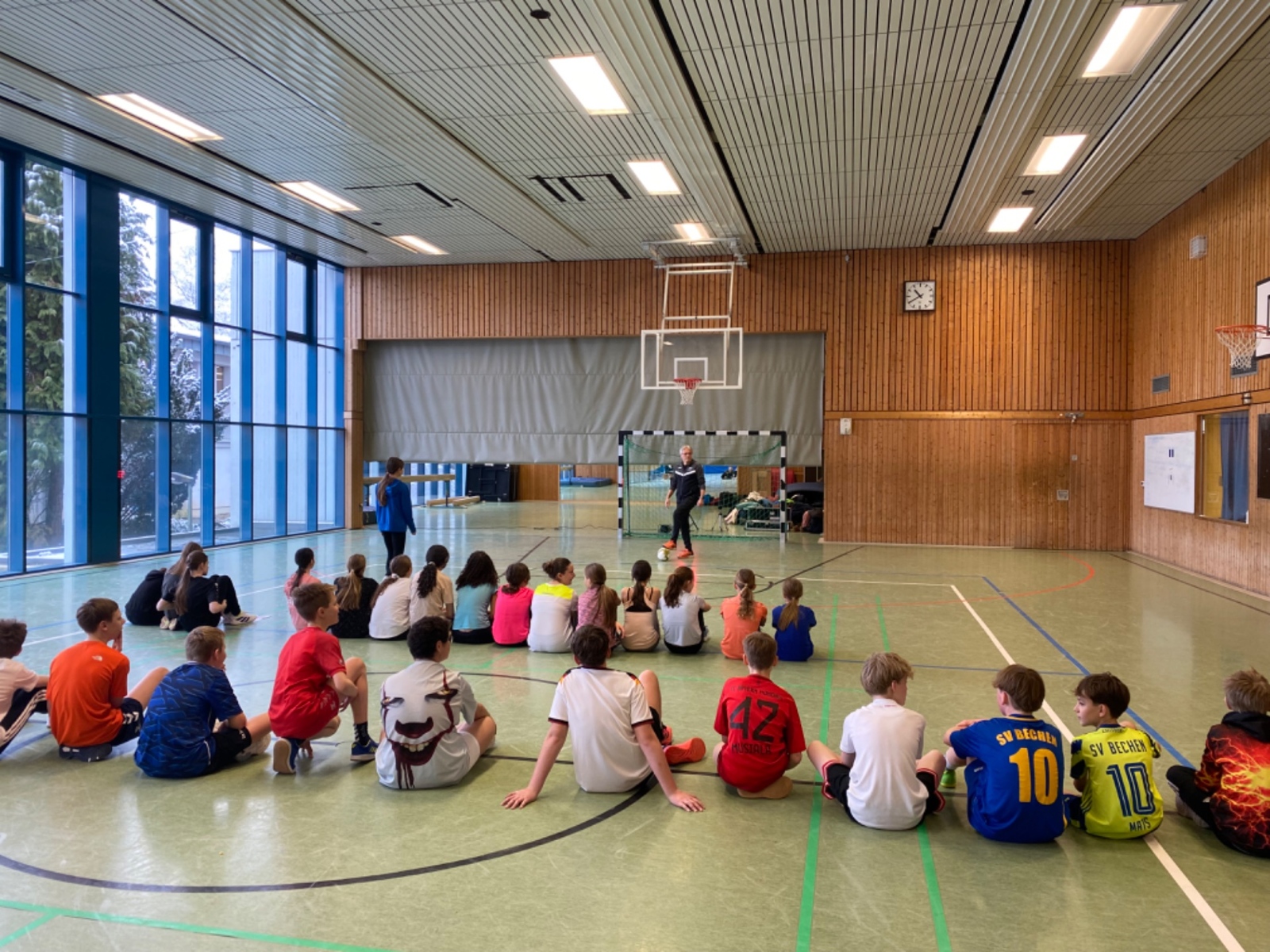 Lernen von Fußballprofis