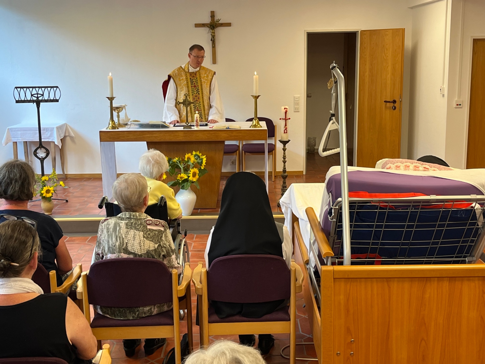 Feier des 75-jährigen Ordensjubiläums von Schwester Theresia